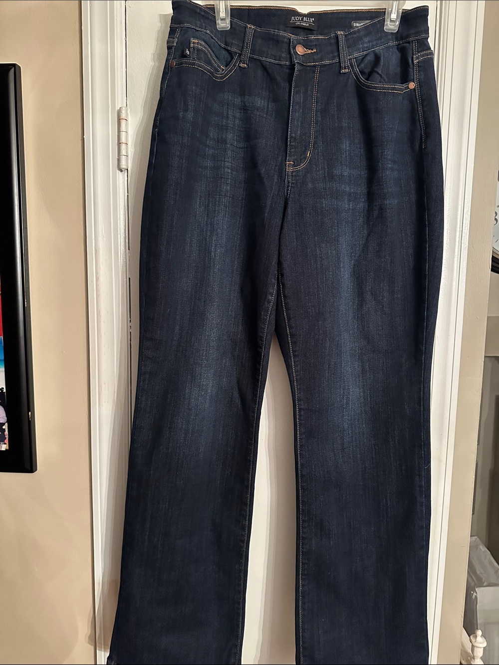 Judy Blue Dark Indigo Straight Leg Jeans
